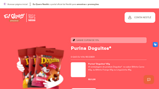 Nestl Liberou Amostras Grtis De Petiscos Purina: Doguitos Para Ces E Friskies Party Mix Para Gatos